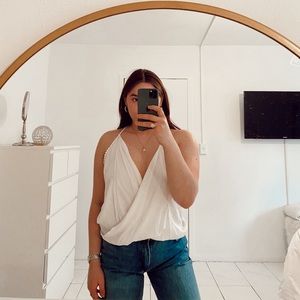 White wrapped tank, never worn!